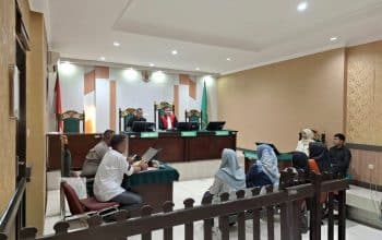 Polres Mimika Gelar Sidang Tipiring Perkara Penghinaan Ringan di Pengadilan Negeri Timika