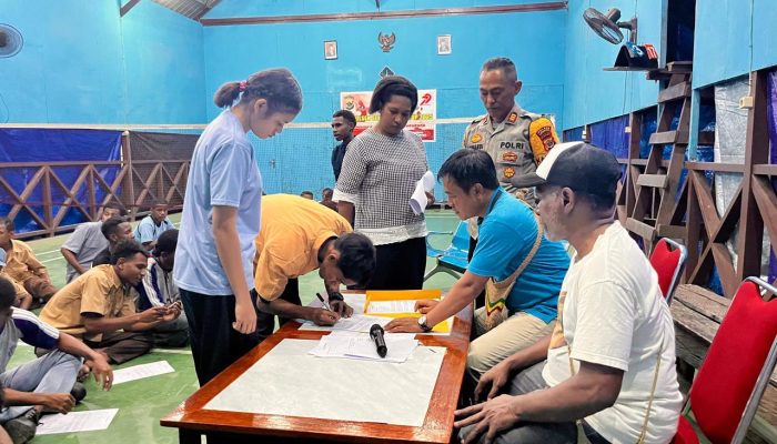 Tawuran Pelajar di Sentani Bermula dari Medsos, 41 Siswa Sempat Diamankan