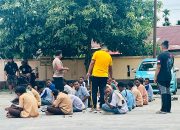 Polisi Amankan Puluhan Pelajar SMK dan SMA Sentani yang Terlibat Tawuran