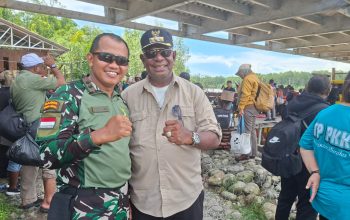 Salut, Dandim 1710 Mimika Jelajahi Kampung-kampung Pesisir Demi Pastikan Kondisi Anggota dan Masyarakat