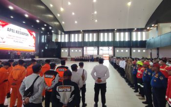 Polres Mimika Gelar Apel Kesiapan Tanggap Darurat Bencana Hidrometeorologi 2025