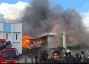 Rumah Pastori GPdI El-Shadday Wamena Terbakar, Seluruh Penghuni Selamat