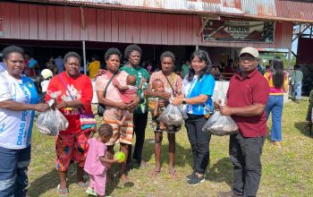 Dinas Perikanan Mimika Turun ke Kampung, Ikan Segar Jadi Ikhtiar Tekan Stunting