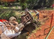 Kecelakaan Truk Tangki CPO di Muting Tewaskan Sopir, Diduga Kehilangan Tenaga di Tanjakan